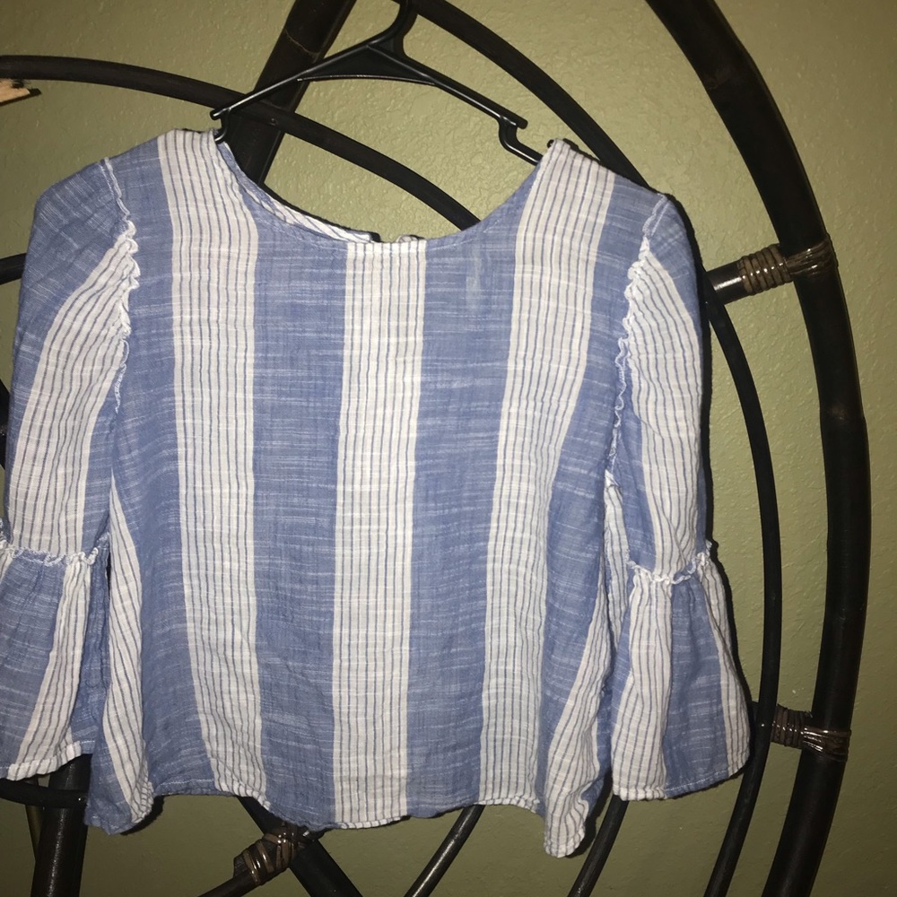 Linen Flowy blouse